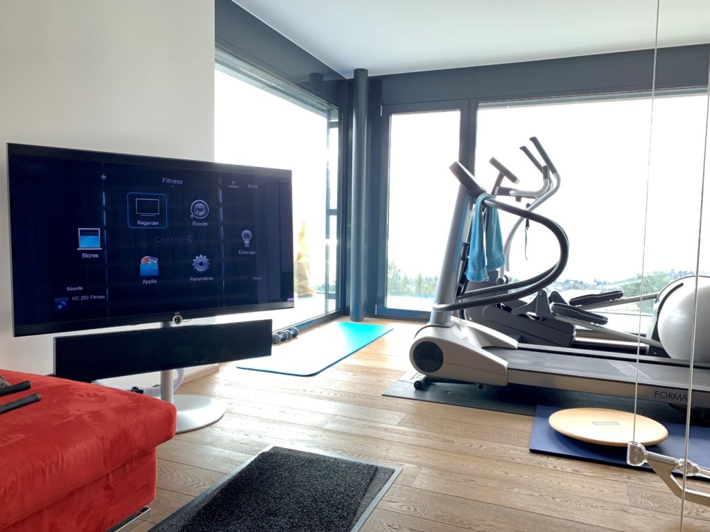 Duplex en attique - fitness