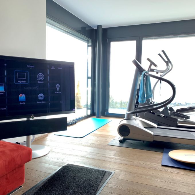 Duplex en attique - fitness